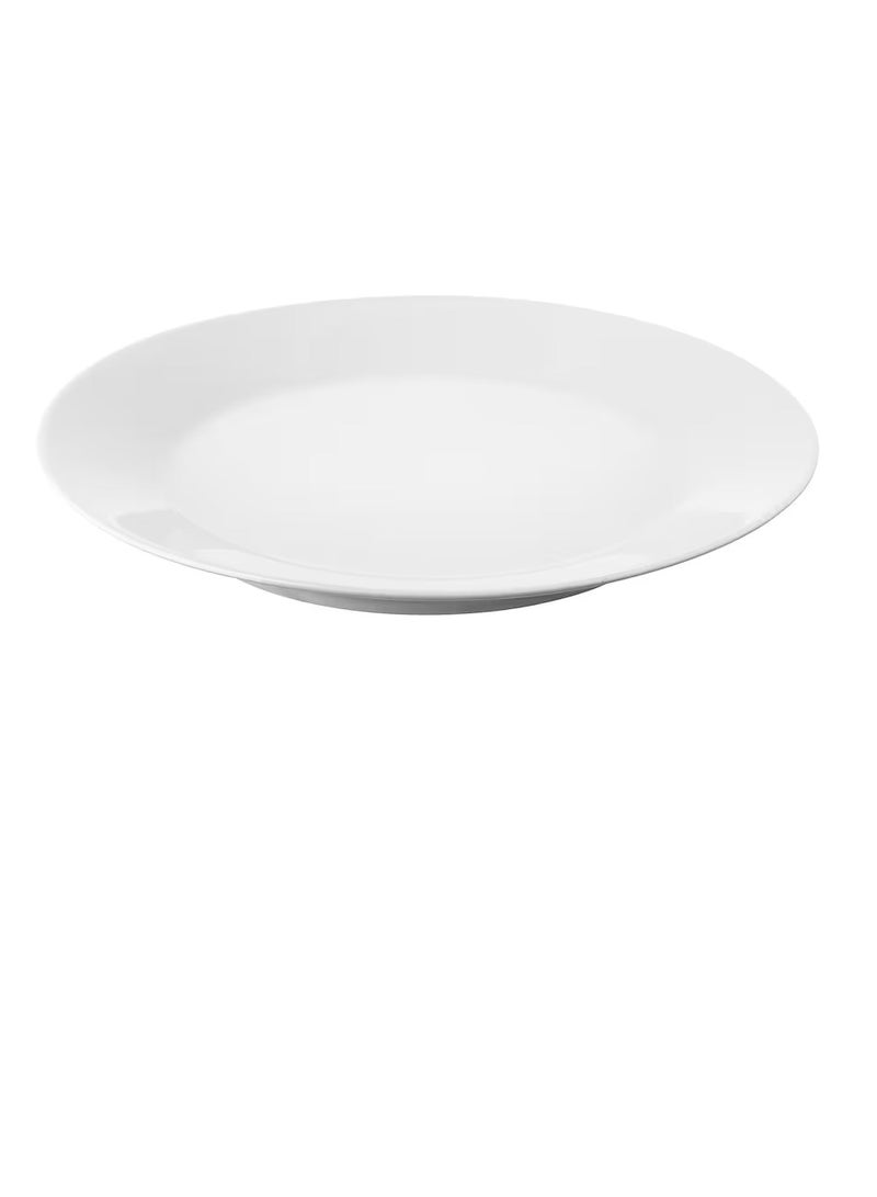 Plate white 20 cm - Image 1