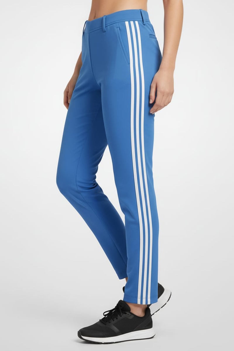 Adidas Women Regular Fit 7/8 Golf Track Pants, Blue - Image 4