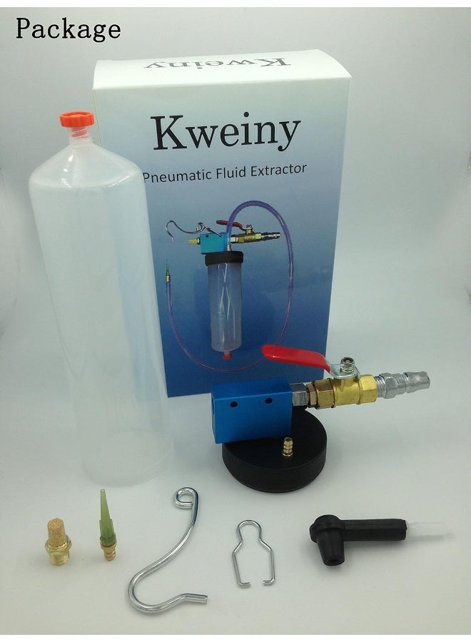kweiny Pneumatic Fluid Extractor for Replacement of Automotive Brake Fluid and Clutch Fluid and Power Steering Fluid - Image 2