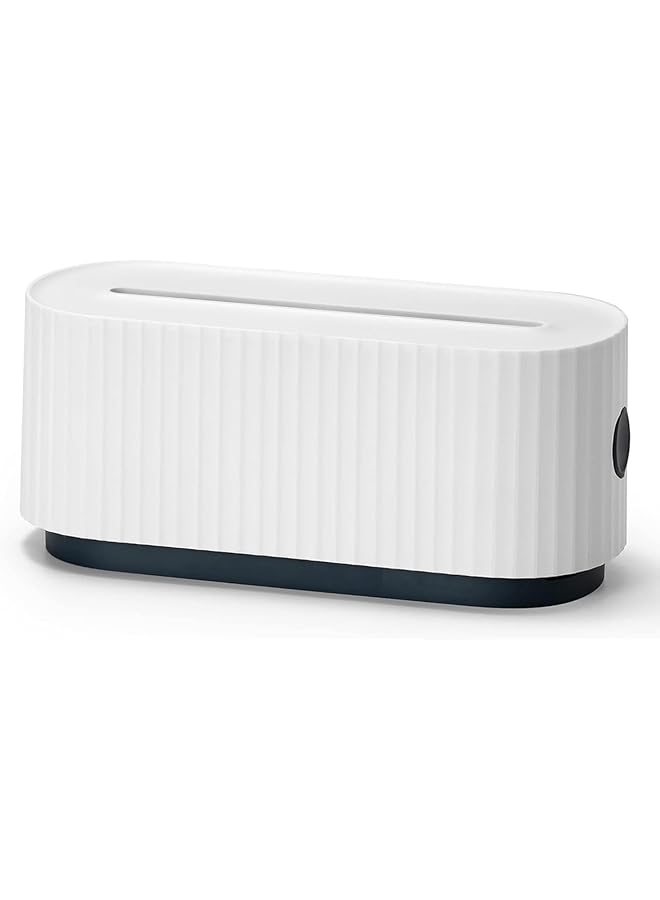 promass Cable Management Box, Ventilation and Heat Dissipation Large Capacity Storage Box, Cord Hider Suitable for TV, Computer, Laptop Power Strips, Fashionable Power Strip Box for Home, Office - Image 1