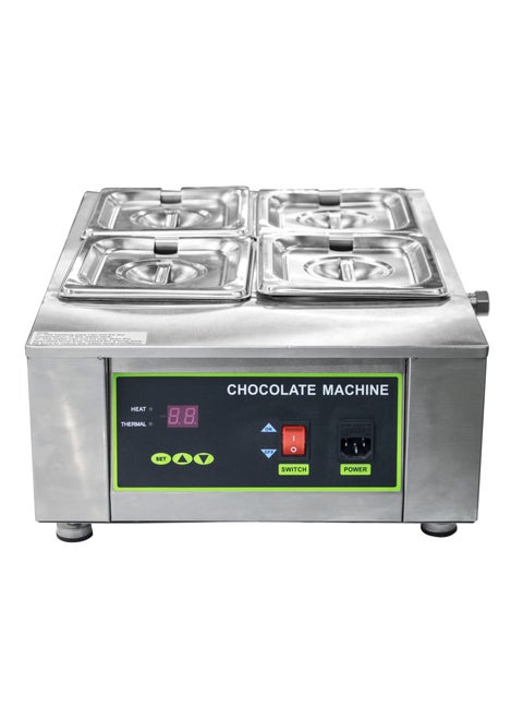 Commercial Chocolate Tempering Machine,1000W Chocolate Melting Machine With Temperature Control 4 Compartment