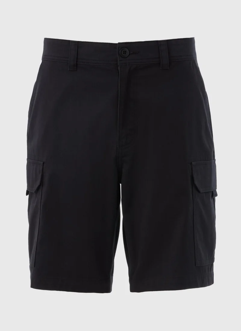Matalan Black Cargo Shorts
