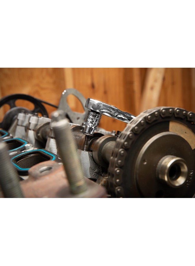 GearWrench مجموعة مفاتيح جير وrench 13 قطعة 3/8" درايف 6 نقاط قياسية، SAE - 80553 - Image 3