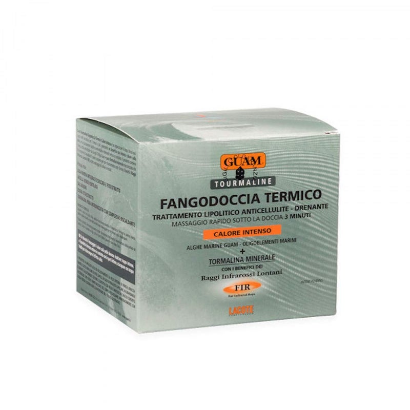 Guam Seaweed & Tourmaline Thermal Mud Anticellulite Remover | 3-minute Shower Body Mask for Cellulite Removal | Hot Infrared FIR Anti Cellulite Treatment for Thighs and Legs, 1.1LB - Image 3