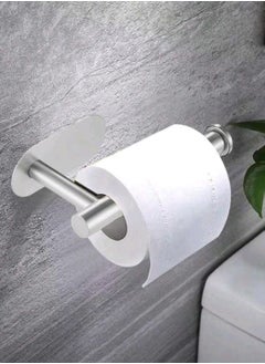 Stainless Steel Toilet Paper Holder silver 15x5cm