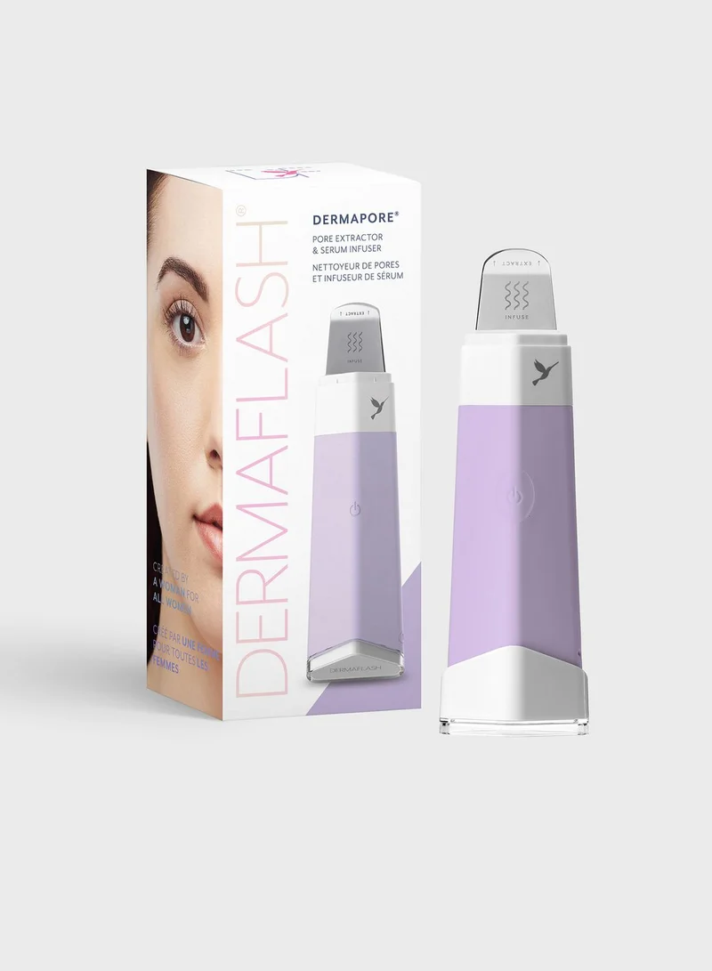 DERMAFLASH Pore Extractor & Serum Infuser - Lilac