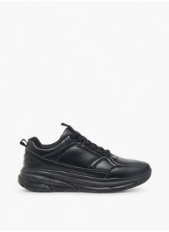 LBL by Shoexpress Mens Panelled Sneakers With Lace-Up Closure  - Image 3