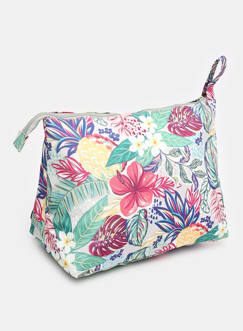CUBS Tropical Flowers clutch bag - Image 2