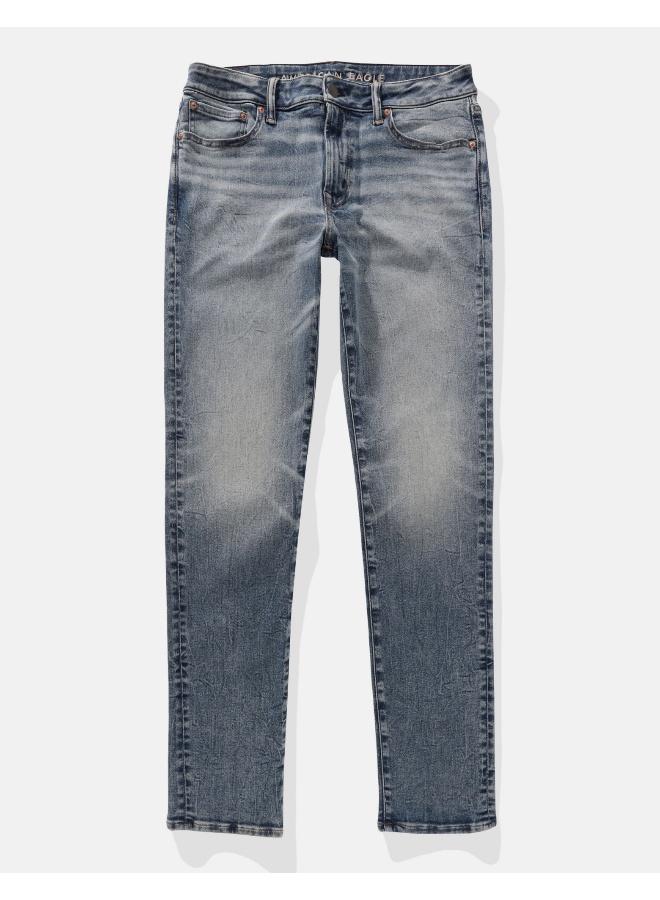 American Eagle Airflex+ Mid Wash Silm Jeans  - Image 3