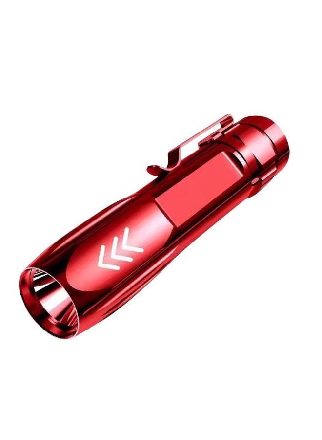 NIBEMINENT Portable Ultra Bright LED Flashlight - Rechargeable High Power Mini Outdoor Light for Long Distance Use