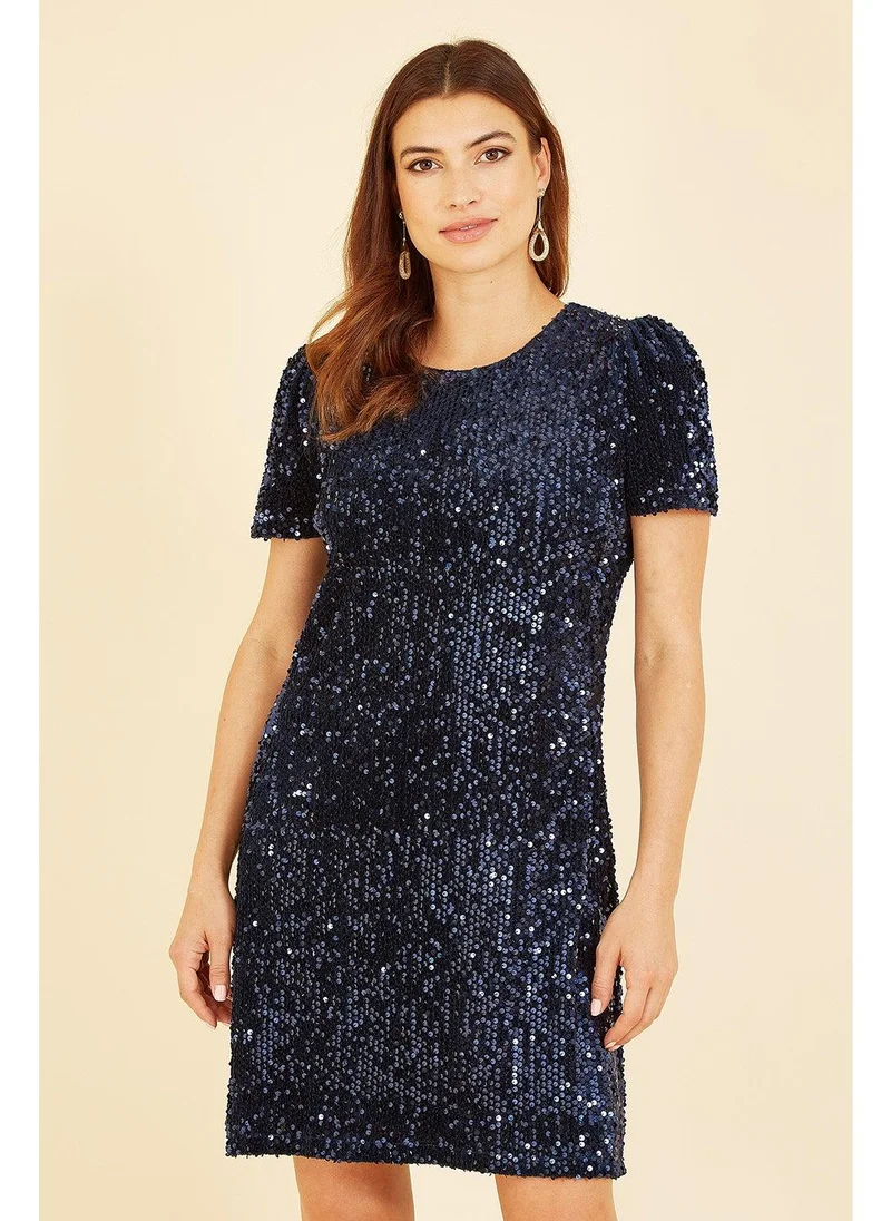 MELA LONDON Sequin Tunic Dress