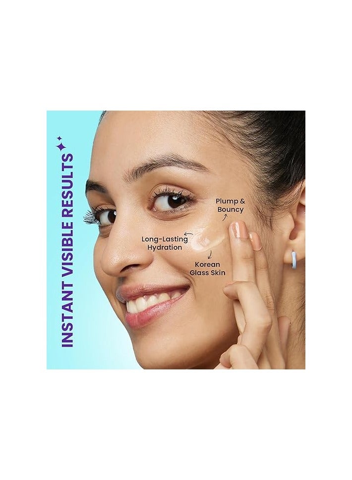 chicnutrix hydrate – 5% hyaluronic acid complex with Glycerin & Panthenol | Instant Hydration, dewy sipple & smooth skin, 30ml - Image 3