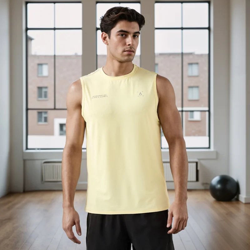 ADOT by Splash Regular Fit Sleeveless T-shirt