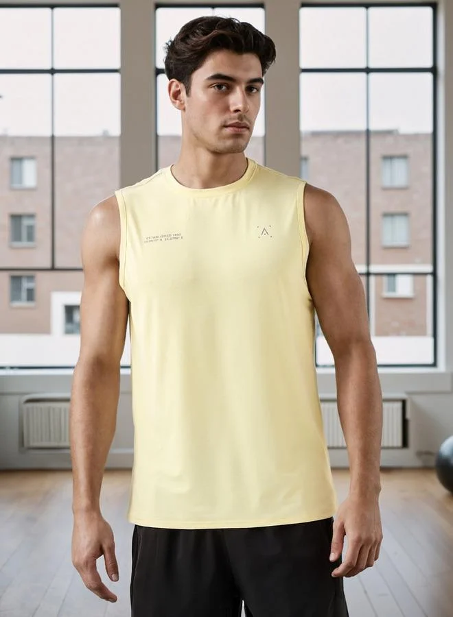 ADOT by Splash Regular Fit Sleeveless T-shirt