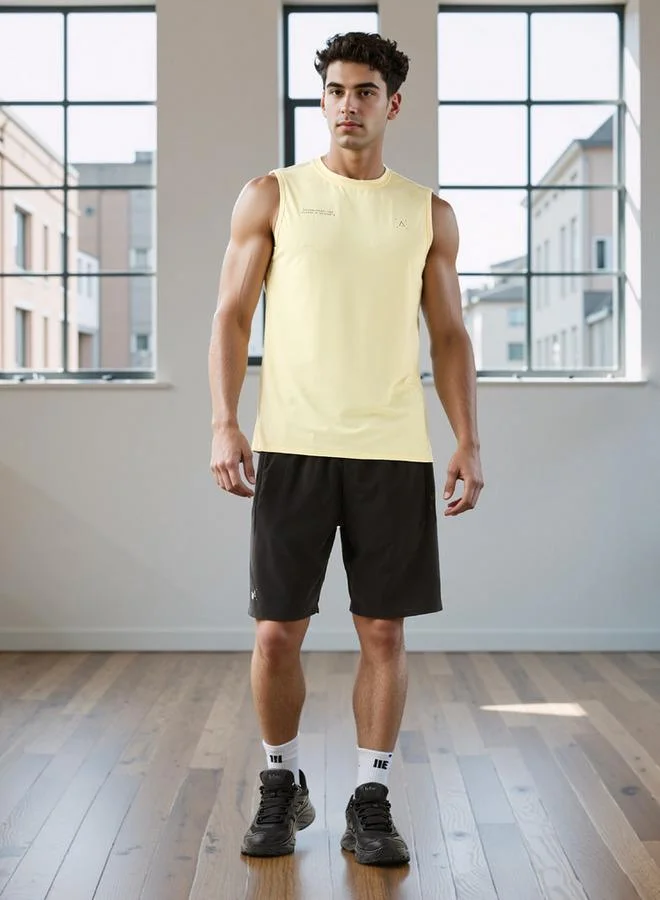 ADOT by Splash Regular Fit Sleeveless T-shirt
