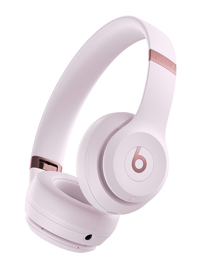 beats Solo 4 - Wireless Bluetooth On-Ear Headphones, Apple & Android Compatible, Up To 50 Hours Of Battery Life Cloud Pink - Image 4
