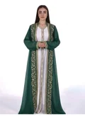 البنت الشرقية أخضر داكن
