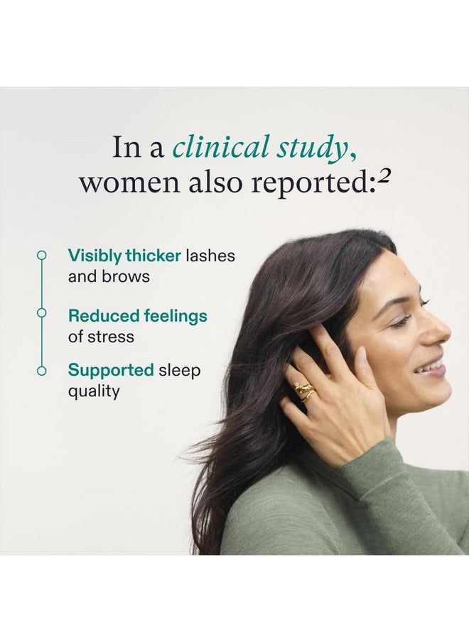 NUTRAFOL - Nutrafol Women's Hair Growth Supplements, for Women Ages 18-44, Clinically Proven Hair Supplement for Visibly Thicker and Stronger Hair, Dermatologist Recommended - 1 Month Supply, 1 Refill Pouch - Image 1
