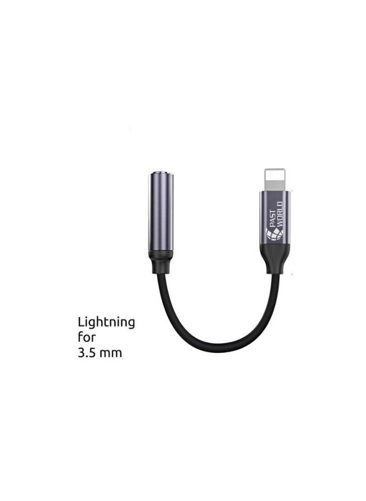 PAST WORLD - Audio adapter from iPhone port to headphones Past Word - Image 1