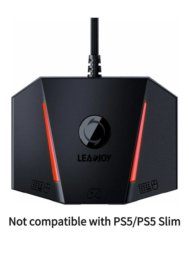 LEADJOY - محول لوحة المفاتيح والفأرة GameSir VX2 AimBox لجهاز Xbox One، Xbox Series X/S، نينتندو سويتش، PS4، وحدات التحكم في الألعاب لـ FPS، TPS و RTS، مع صوت 3.5 مم (غير متوافق مع PS5/PS5 Slim) - Image 1