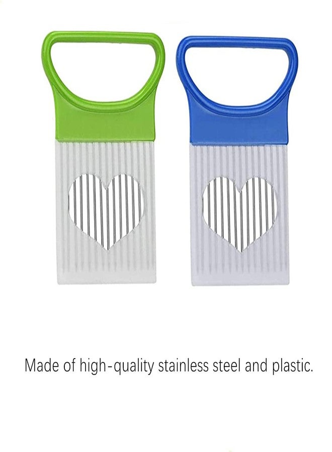 Beetoo Onion Slicer, 4PCS Stainless Steel Prongs Kitchen Slicer, Onion Holder for Slicing, Kitchen Cutting Tool Slicer for Kitchen - Image 3