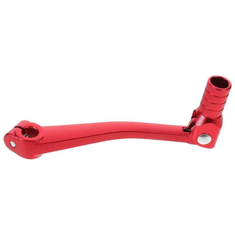 Red Aluminum Alloy Gear Shift Lever for Off Road Dirt Bike Controls Replacement - Image 2