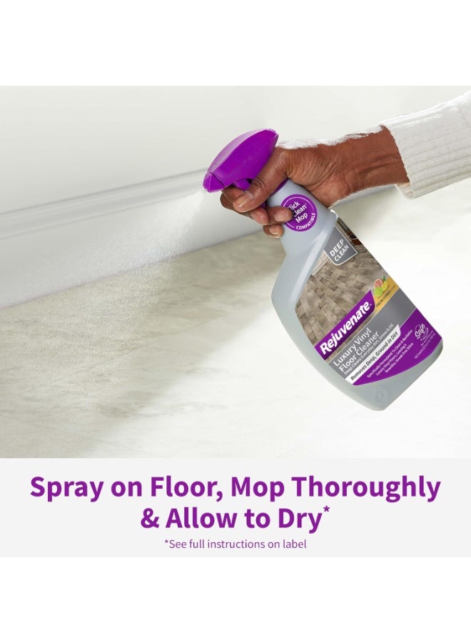 Rejuvenate منظف أرضيات الفينيل الفاخر المنعش ينظف بلطف ويجدد أرضيات الفينيل الفاخر، 32 أونصة - Image 2