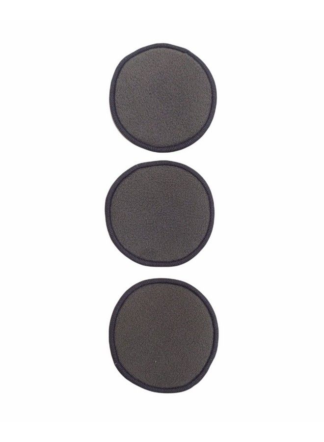 Bamboo Reusable Charcoal Make Up Removing Pads // Triple Layered Facial Cleansing Pads // Ecofriendly Set Of 5 Pads
