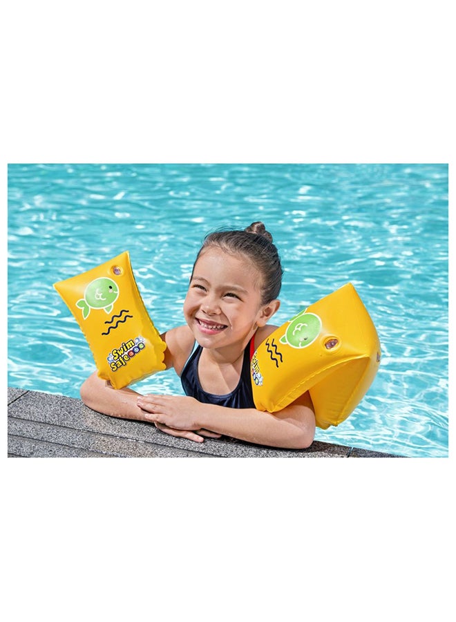 DANUBE HOME أذرع السباحة الآمنة للأطفال من بست واي - عوامات وأطواق سباحة متعددة الألوان للمتعة في الماء في الهواء الطلق - أذرع قابلة للنفخ من البلاستيك المتين للسباحة بأمان - مثالية للأنشطة في المسابح والشواطئ