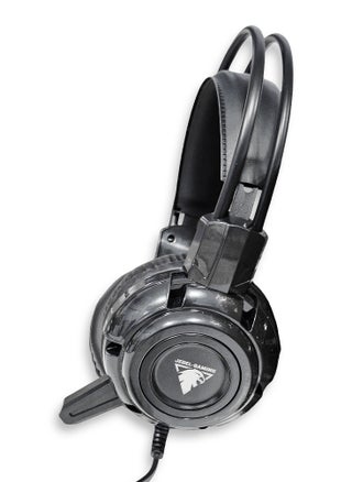 Wired lighting gaming headset GH-559 , noise cancelling headphones built-in 3.5mm audio interface with inbuilt microphone sound quality enjoyment, the sound quality is very good, it is soft comfortable and stable to wear - Black - pzsku/Z708E989805E69DBAC83EZ/45/1744459772/6fdf7292-882f-45be-85a3-e4ea43d01c72