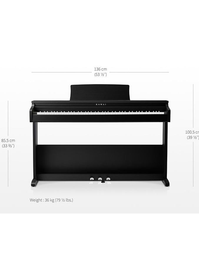 Kawai KDP75 Digital Piano - BLACK  - Image 4