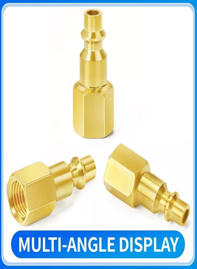 ChillWaves Industrial Air Plug, 1/4" NPT Female Pneumatic Plugs, Air Compressor Accessories Fittings(30-PACK) - Image 3