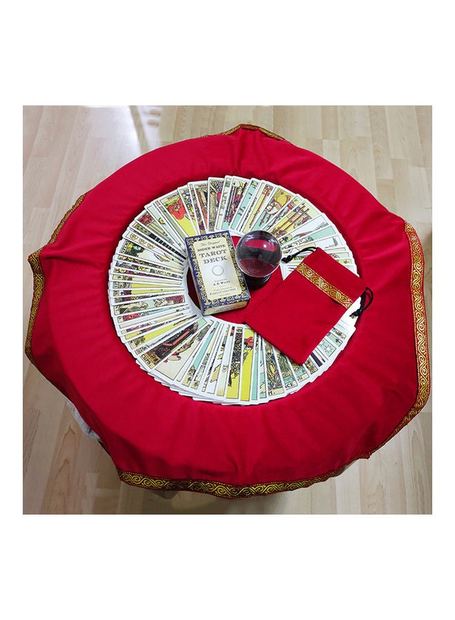 Rongfa Tarot Divination Velvet Tablecloth With Bag  - Image 2