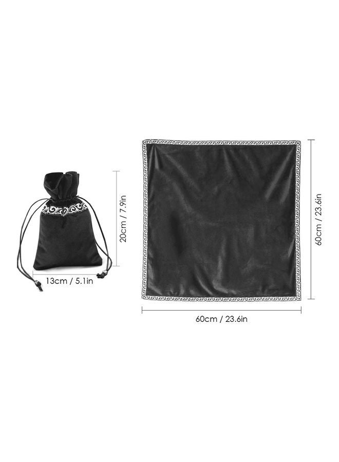 Rongfa Tarot Divination Velvet Tablecloth With Bag  - Image 3