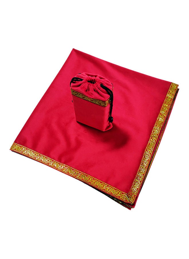 Rongfa Tarot Divination Velvet Tablecloth With Bag  - Image 1