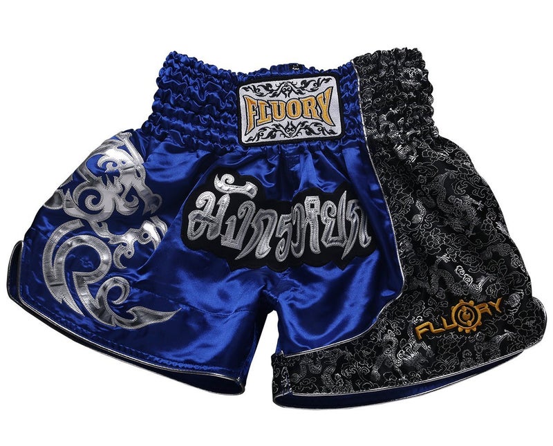 FLUORY Muay Thai Fight Shorts,MMA Shorts Clothing Training Cage Fighting Grappling Martial Arts Kickboxing Shorts Clothing - Image 1