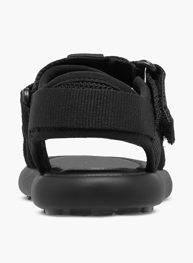 JUNIORS Boys Textured Floaters With Hook And Loop Closure  - Image 5