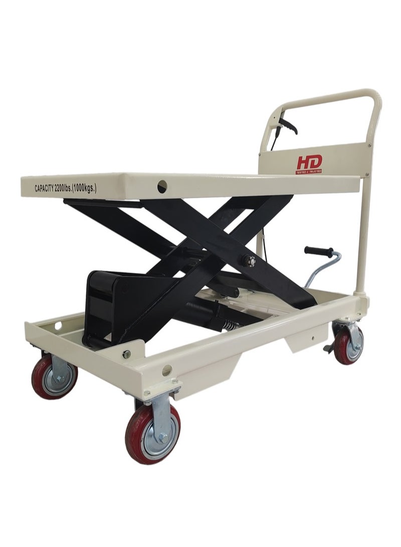HD TL1000 Hydraulic Table Lift 1 Ton - Image 1