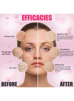 YMEYFAN Jelly Mask For Facial Professional Bulgarian Rose Smooth Face Mask Skin Care Hydrated Nourished Hydro Jelly Mask Powder Gel Peel Off Mask For Diy Spa Salon Vajacial 17.6Fl Oz  - Image 3