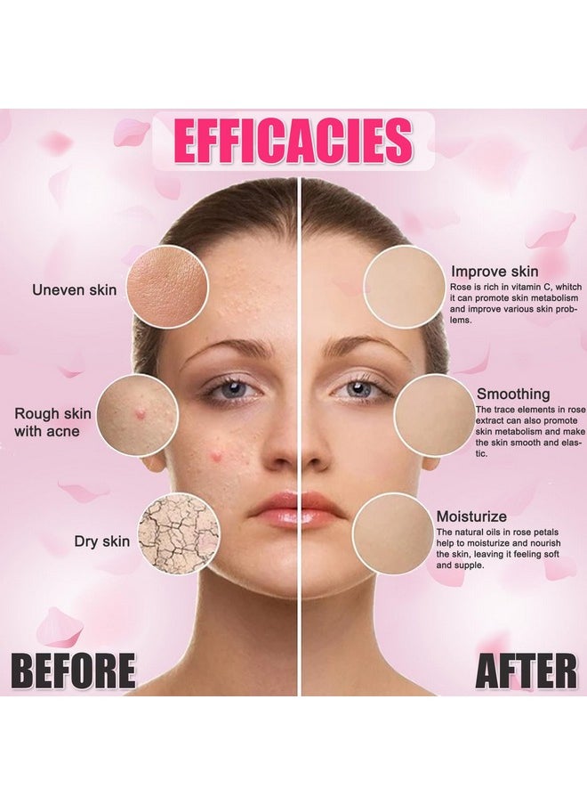 YMEYFAN - Jelly Mask For Facial Professional Bulgarian Rose Smooth Face Mask Skin Care Hydrated Nourished Hydro Jelly Mask Powder Gel Peel Off Mask For Diy Spa Salon Vajacial 17.6Fl Oz - Image 1