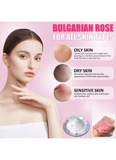 YMEYFAN Jelly Mask For Facial Professional Bulgarian Rose Smooth Face Mask Skin Care Hydrated Nourished Hydro Jelly Mask Powder Gel Peel Off Mask For Diy Spa Salon Vajacial 17.6Fl Oz  - Image 2
