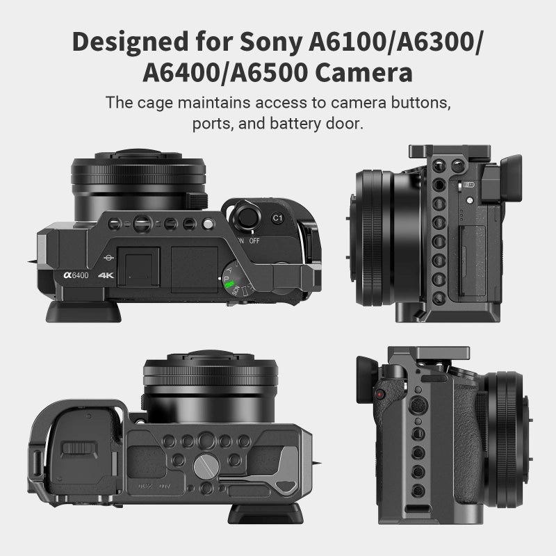 SMALLRIG Camera A6400 A6100 Cage for Sony A6400 A6100 Camera - CCS2310 - Image 3