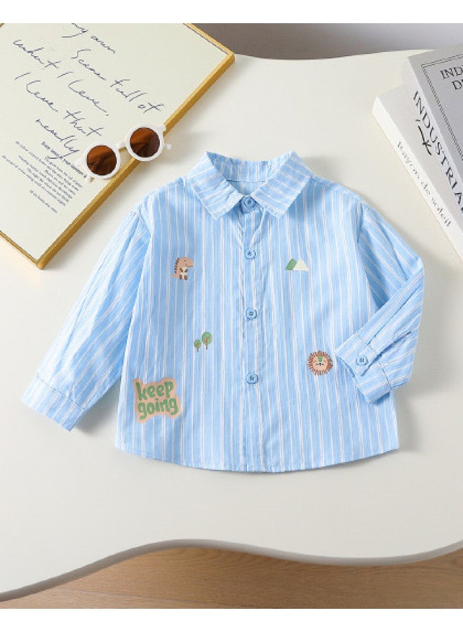 Boys' Clothing Baby Boy Autumn 2025 New Arrival Versatile Trendy Top - Image 1
