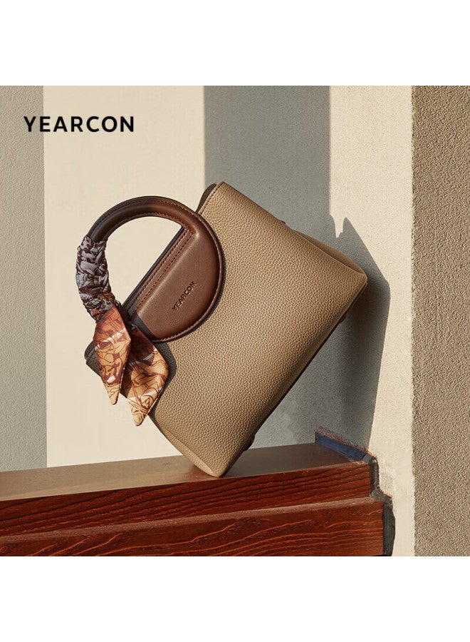 YEARCON Yi'er Kang Vintage Tote Bag For Women Single Shoulder Crossbody Bag Gift For Girlfriend Teacher's Day Gift - Image 4