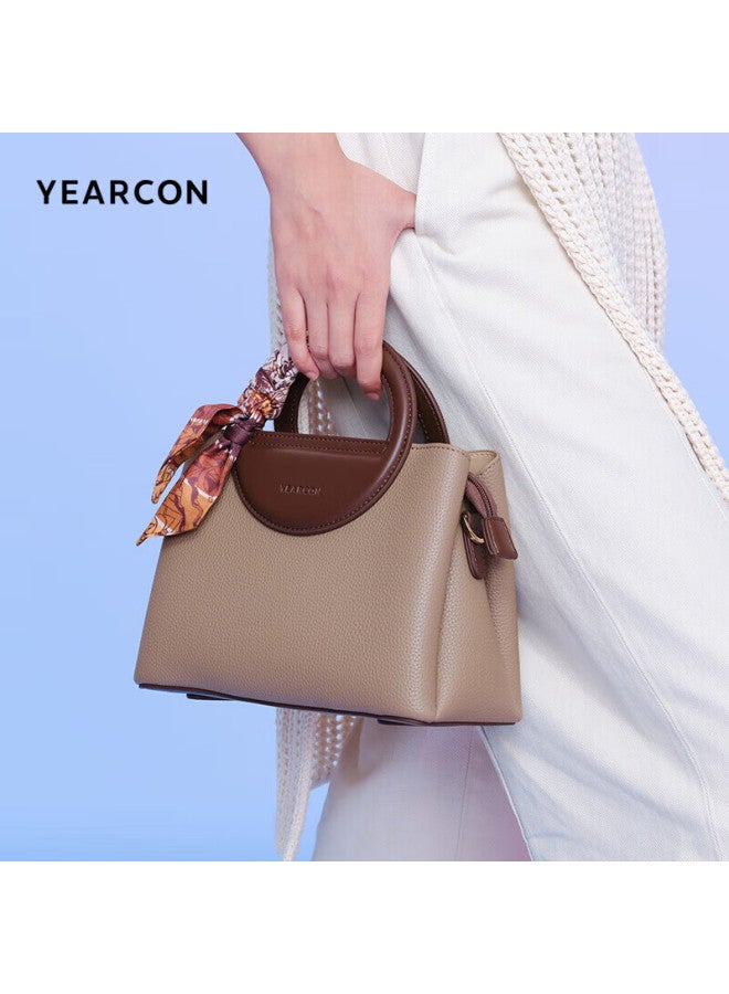 YEARCON Yi'er Kang Vintage Tote Bag For Women Single Shoulder Crossbody Bag Gift For Girlfriend Teacher's Day Gift - Image 2