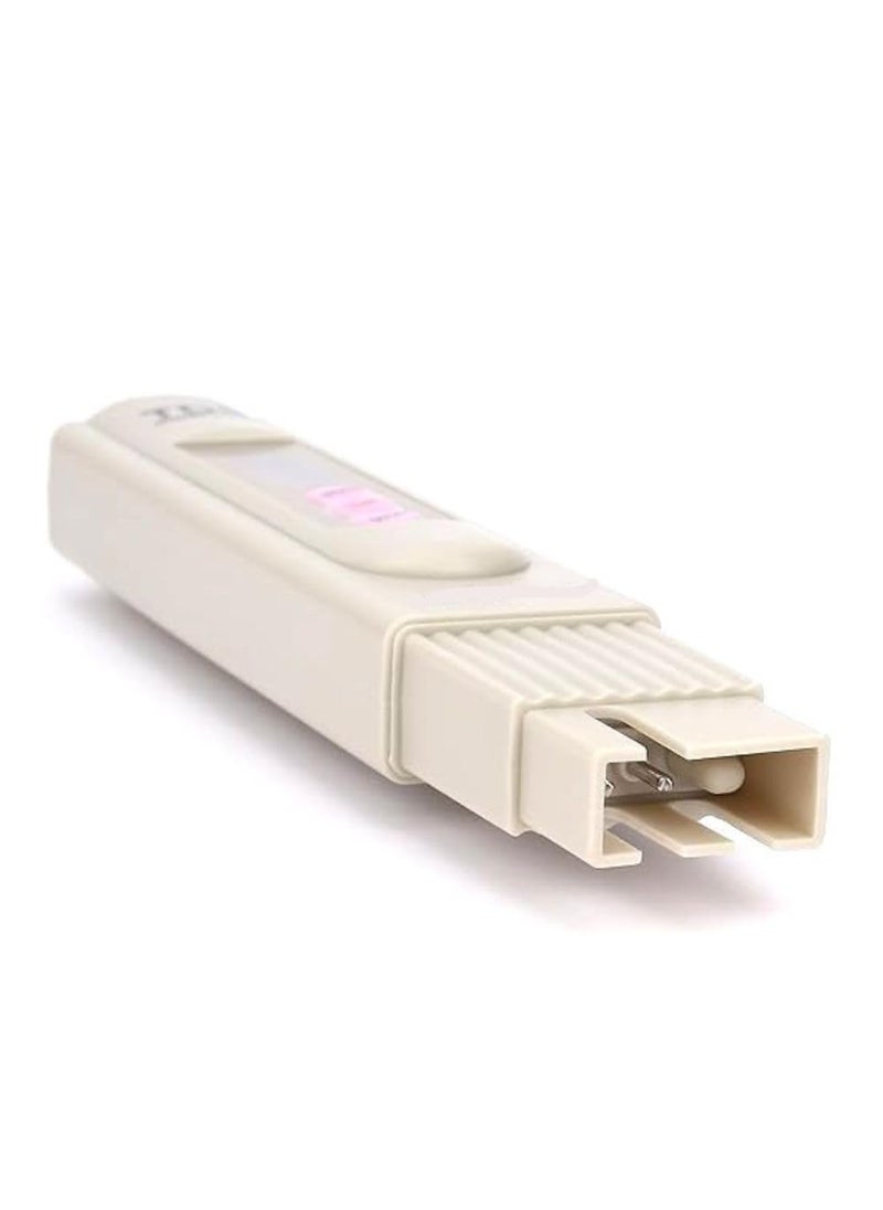 MR PURE MR PURE Imported Tds Meter Total Dissolved Solids Meter Water Quality Tester Ppm Tester For Water Testing White Cartridge Sponge Replacement Water Filter Candle  - Image 3