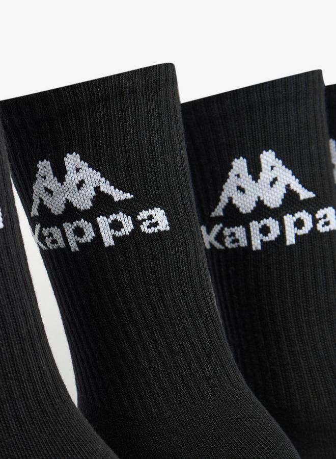 Kappa Logo Print Ankle Length Socks - Set of 5 - Image 2