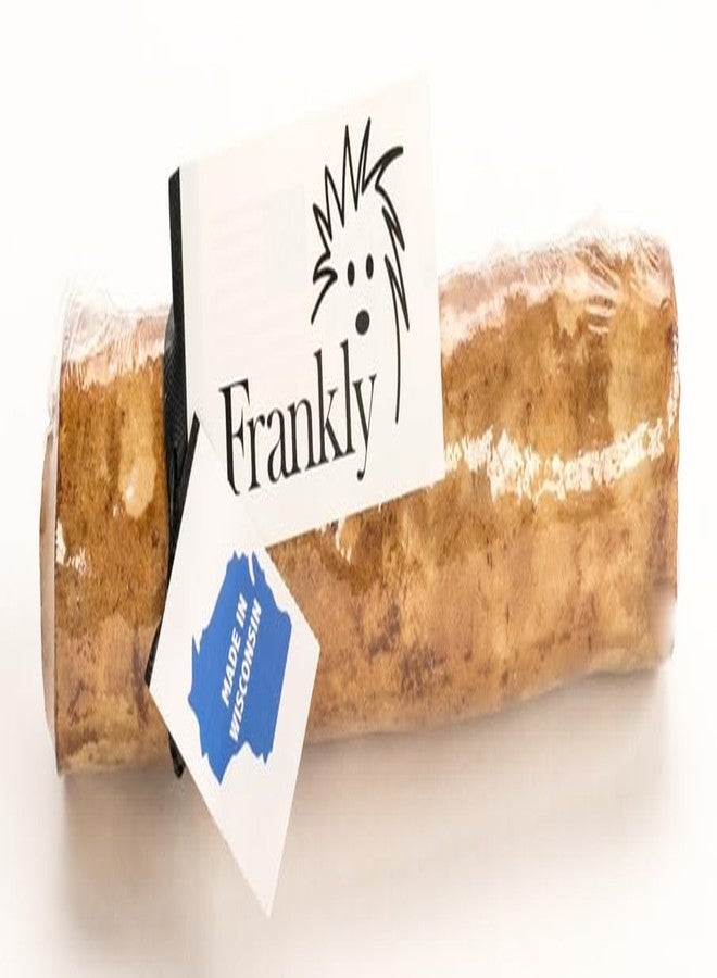 Frankly Original Pet - Peanut Butter Flavored Mega Beef Roll for Dogs - High Protein Collegen Packed - Rawhide Free! - Made in The U.S.A. - 12" Roll (Mega PB) - Image 1