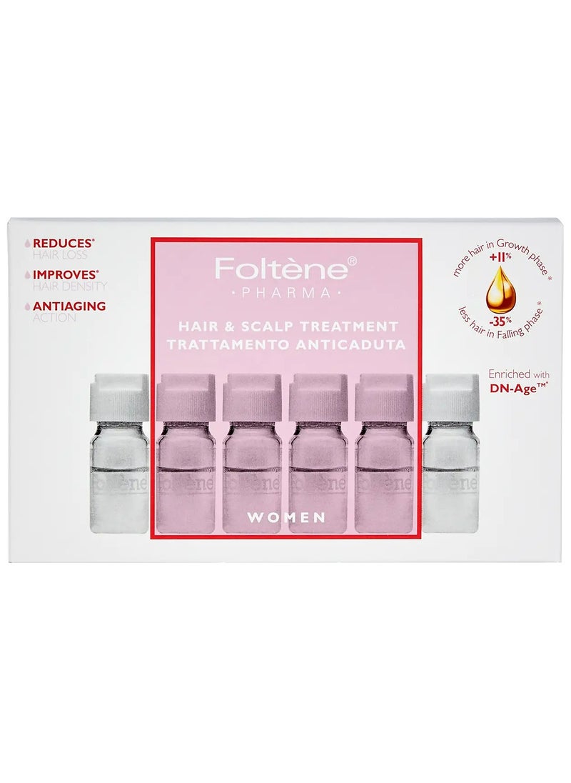 Foltene - Foltene Hair loss Treatment Women 12 Ampules - Image 1