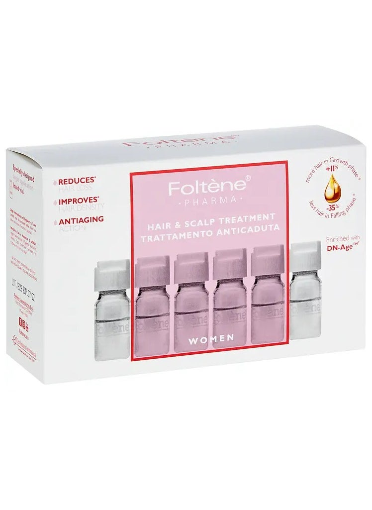 Foltene - Foltene Hair loss Treatment Women 12 Ampules - Image 1